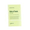 Usta Rules Of Tennis 2026 Handbook