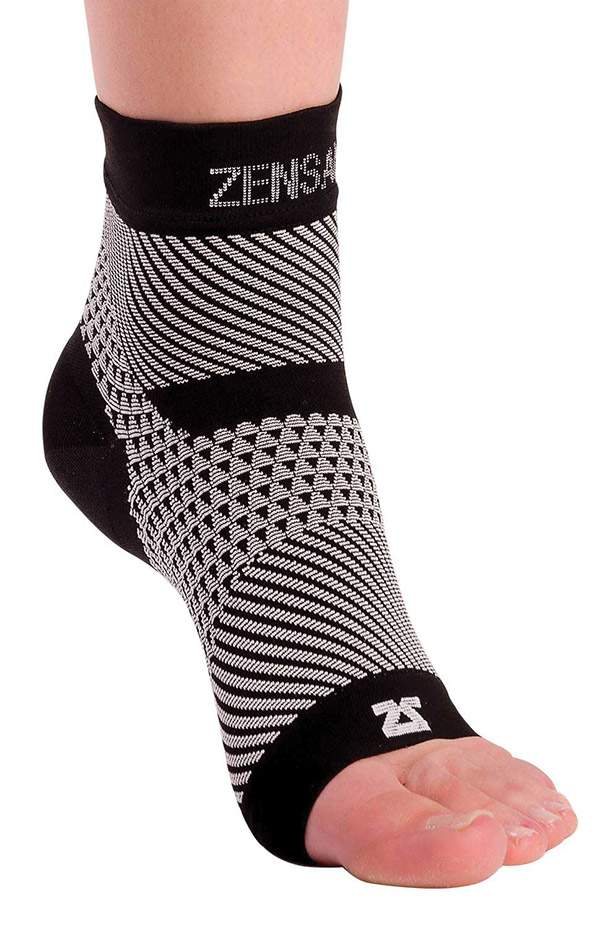 Zensah Plantar Fasciitis Sleeve (1X) Black