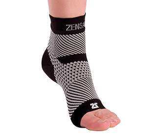 Zensah Plantar Fasciitis Sleeve (1X) Black