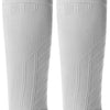 Zensah Calf/Shin Splint Compression Sleeves (White)