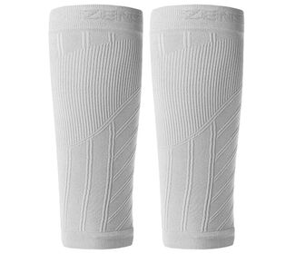 Zensah Calf/Shin Splint Compression Sleeves (White)