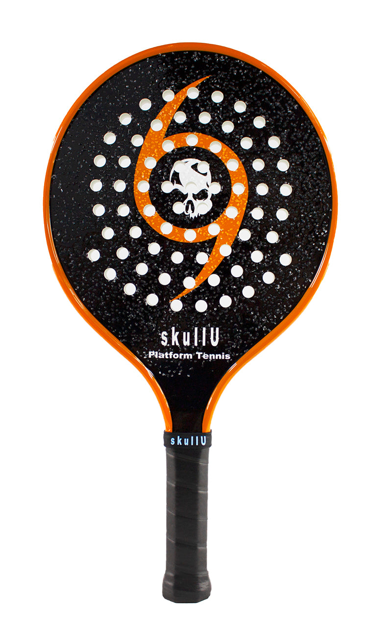 Skullu Platform Tennis Paddle (Orange)