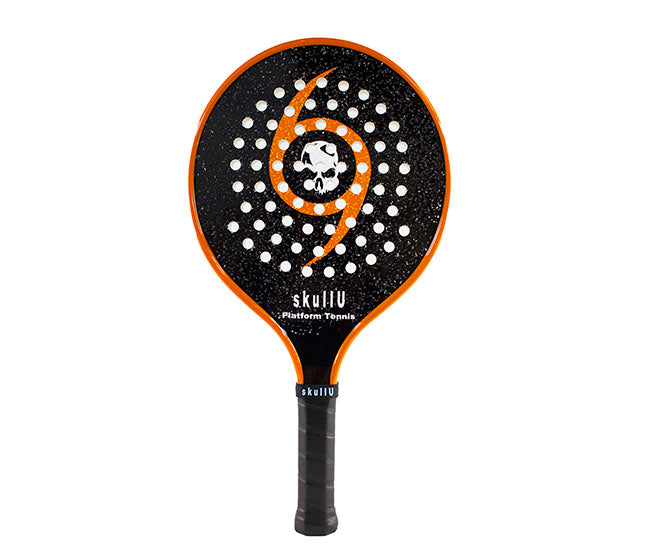 Skullu Platform Tennis Paddle (Orange)