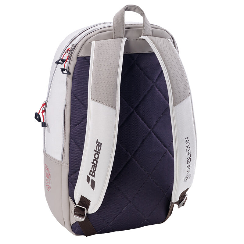 Babolat Pure Wimbledon Lite Backpack (2026) (Cream/Ivory) Babolat VBPUW0-WHT-OS