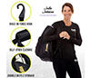 Franklin Elite Small Pickleball Duffle Backpack (Black)