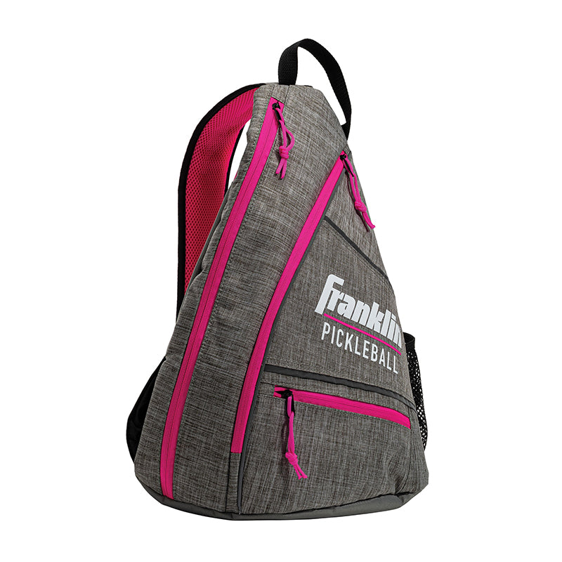 Franklin Pickleball Sling Bag (Grey/Pink)