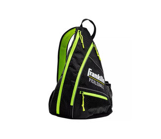 Franklin Pickleball Sling Bag (Black/Optic Green)