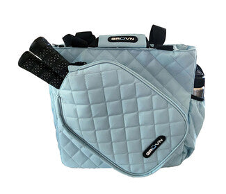 Gruvn Pickleball Tote Bag (Pastel Blue)