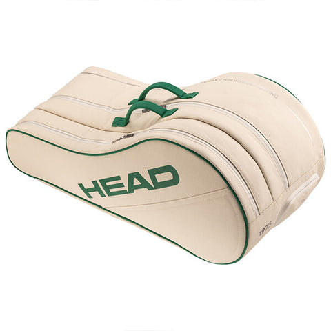 Head Arthur Ashe 9-Racquet Bag L (2025) (Off White)