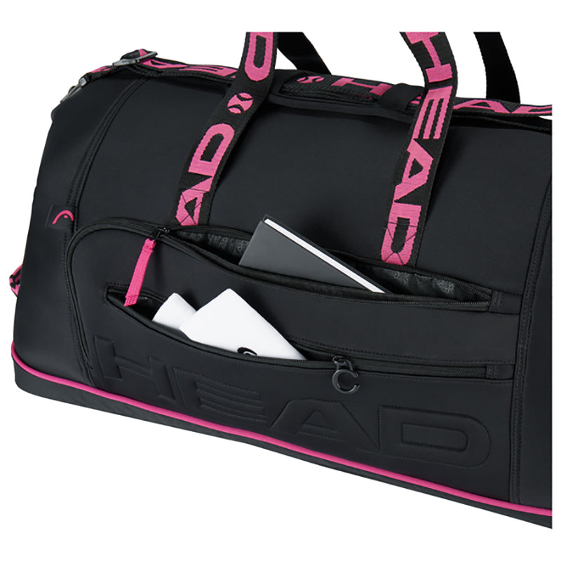 Head Coco Duffle 8 Pack Racquet Bag (Black/Pink)