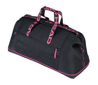 Head Coco Duffle 8 Pack Racquet Bag (Black/Pink)