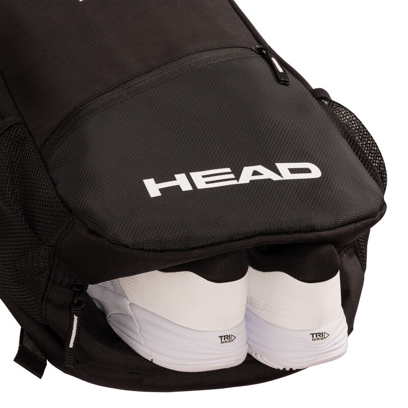 Head Tour Pickeball Backpack 22L (2026) (Black/White) HEAD VHPB2-BK/WH-OS