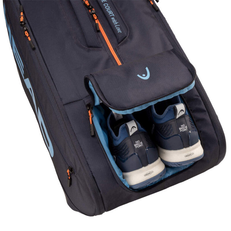 Head Pro 12-Racquet Bag Xl (2026) (Navy)
