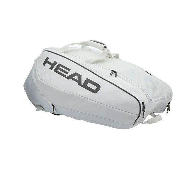 Head Pro X Racquet Bag Xl (12R) (White)
