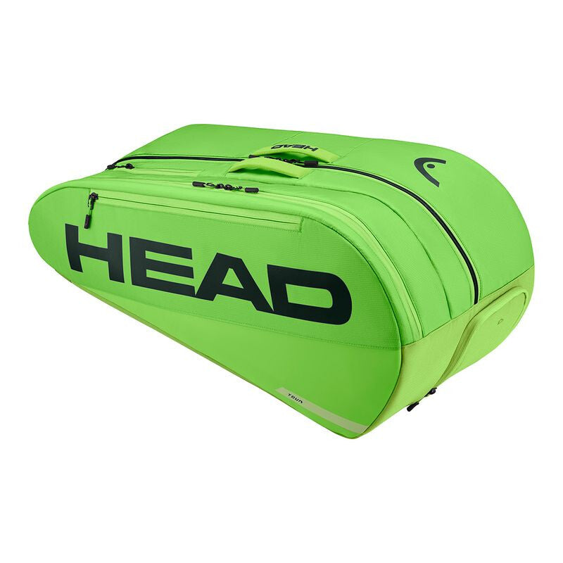 Head Tour 9-Racquet Bag L (2026) (Sharp Green) HEAD