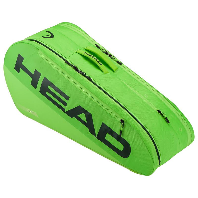 Head Tour 6-Racquet Bag M (2026) (Sharp Green) HEAD