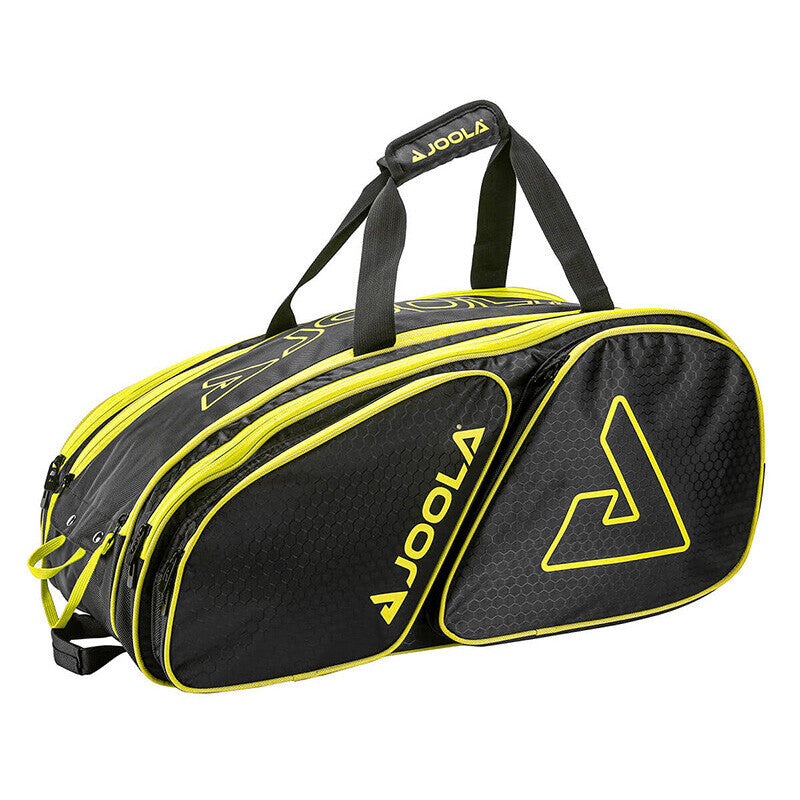 Joola Tour Elite Pickleball Duffle (Black/Yellow)