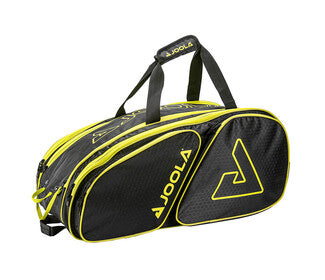 Joola Tour Elite Pickleball Duffle (Black/Yellow)