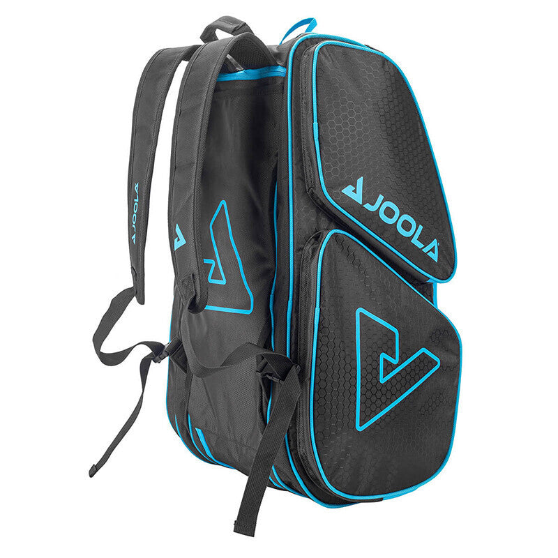 Joola Tour Elite Pickleball Duffle (Black/Blue)