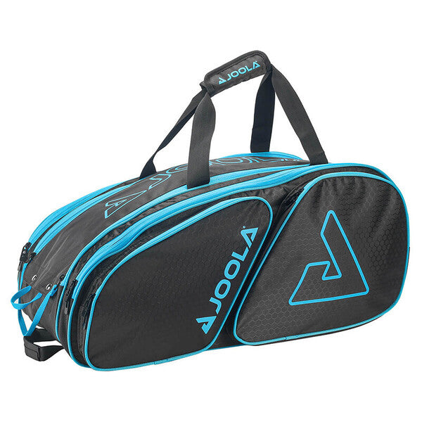 Joola Tour Elite Pickleball Duffle (Black/Blue)