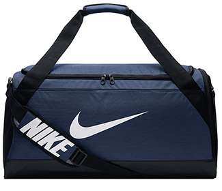 Nike Brasilia Duffel Graphic Medium (Navy)