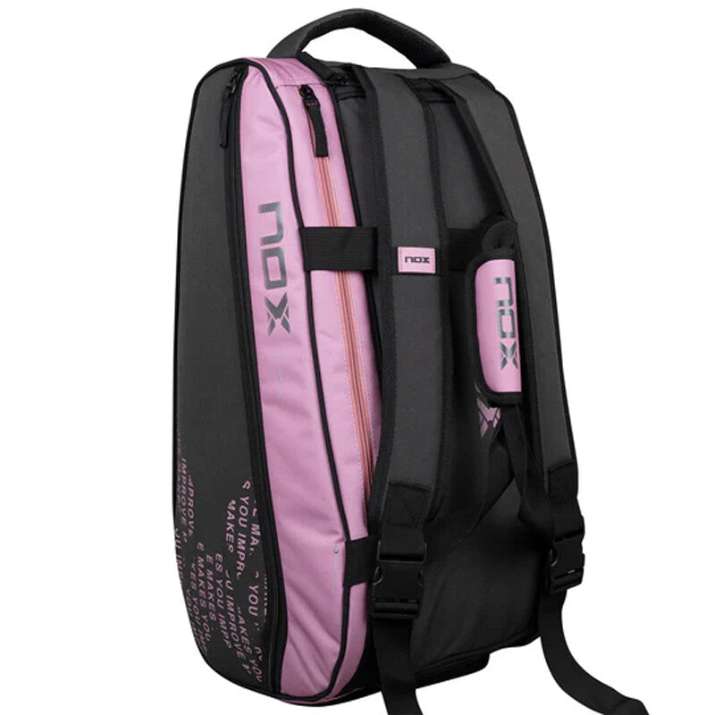 Nox Street Series Padel Bag (Black/Pink)