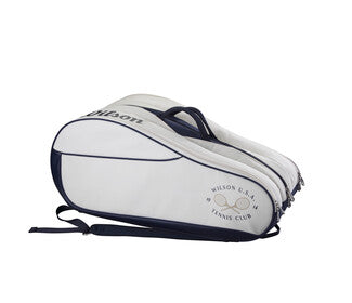 Wilson 1914 Heritage 12-Pack Racquet Bag (Cream/Navy)