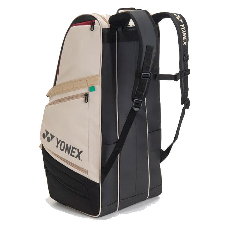 Yonex Gearlogic 9 Pack Racquet Bag (2026) (Beige)