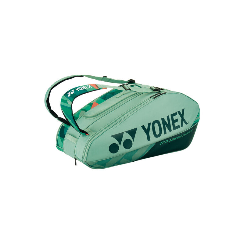 Yonex Pro Racquet 9 Pack (2024) (Olive Green) Yonex