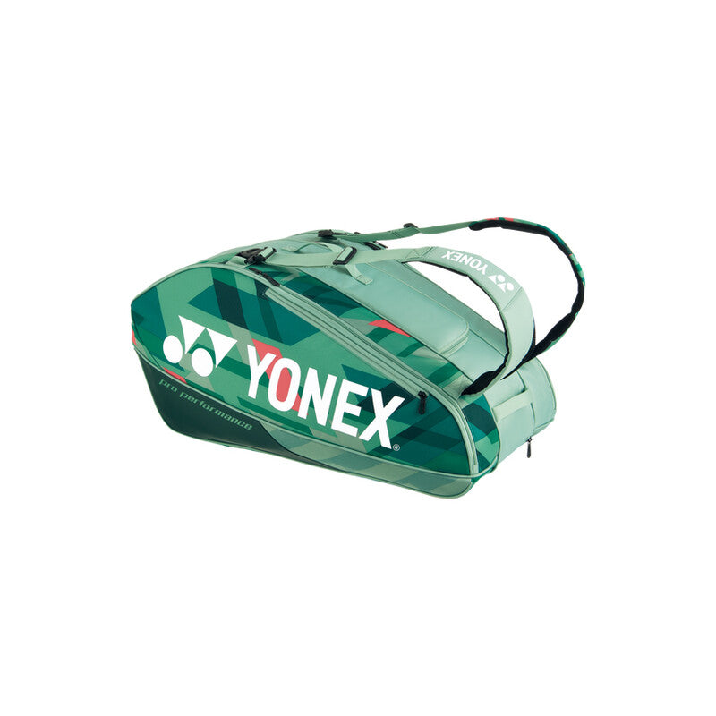 Yonex Pro Racquet 9 Pack (2024) (Olive Green) Yonex