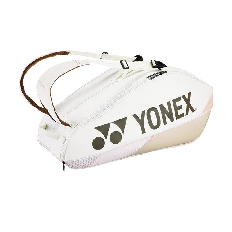 Yonex Pro Racquet 6 Pack Bag (2024) (Black) Yonex