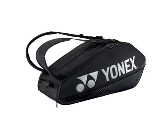 Yonex Pro Racquet 6 Pack Bag (2024) (Black)