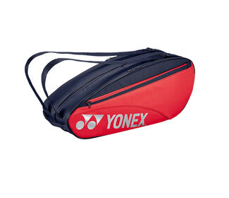 Yonex Team 6 Pack Racquet Bag (2024) (Scarlet)