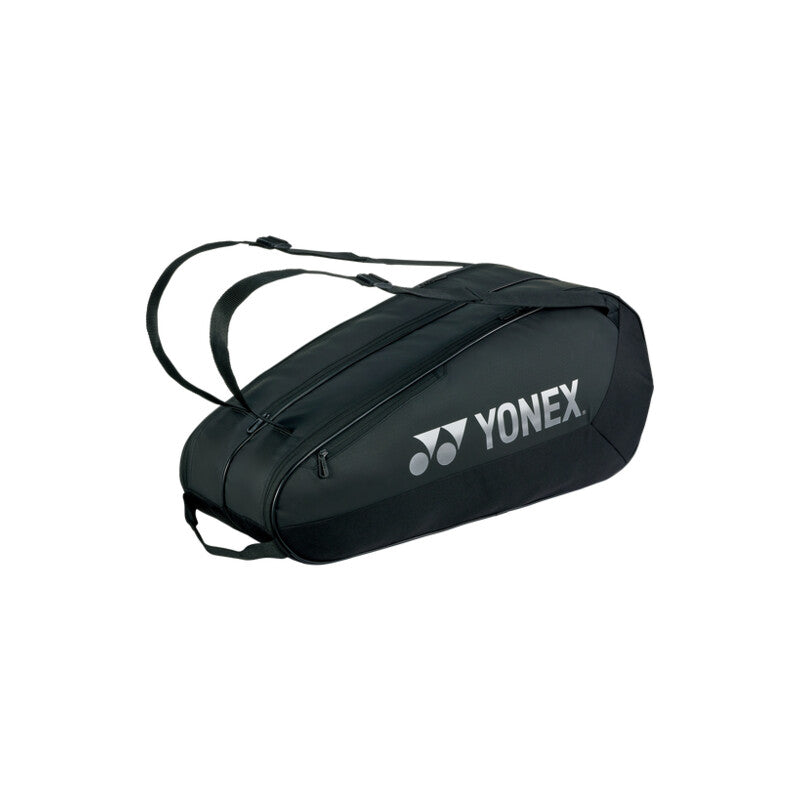 Yonex Team 6 Pack Racquet Bag (2025) (Black) Yonex