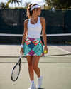 NU Sportswear Women’s Performance Tennis Skirt with Built-In Shorts