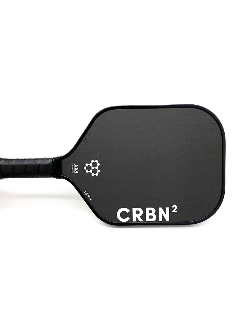 Crbn² Pickleball Paddle (16Mm) (Black/White)