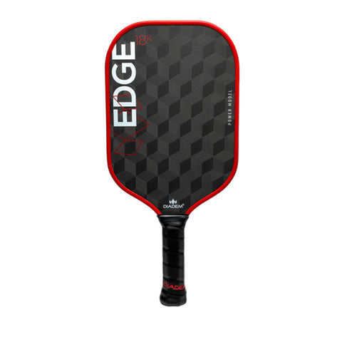 Diadem Edge 18k Power Pickleball Paddle (Red)