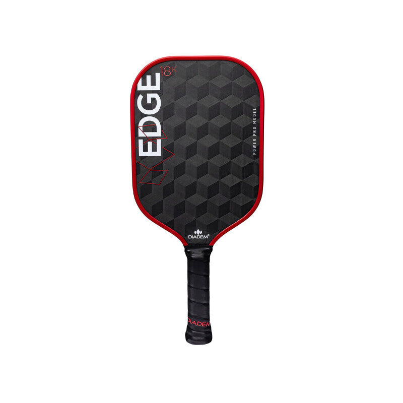 Diadem Edge 18K Power Pro Pickleball Paddle (Red)