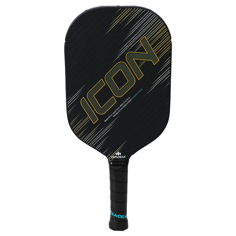 Diadem Icon V2 XL Pickleball Paddle (Black)