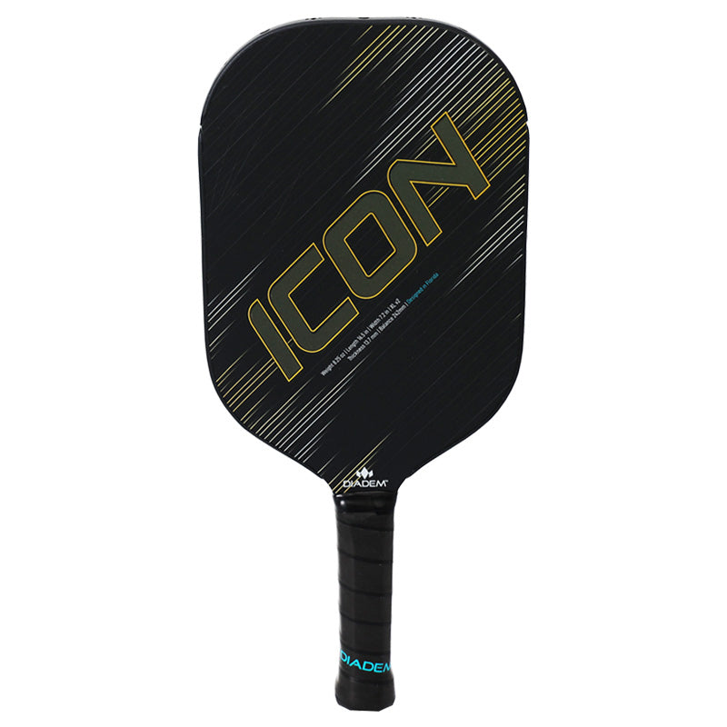 Diadem Icon V2 Xl Pickleball Paddle (Black) Diadem