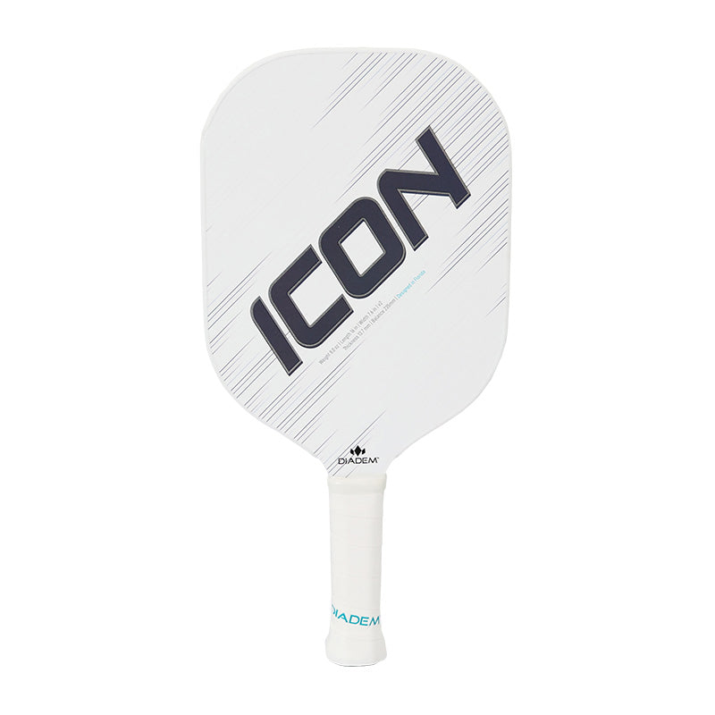 Diadem Icon V2 Standard Pickleball Paddle (White)