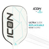 Diadem Icon Mid Weight Pickleball Paddle (White)