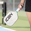 Diadem Icon Mid Weight Pickleball Paddle (White)