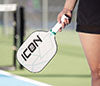 Diadem Icon Mid Weight Pickleball Paddle (White)