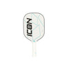 Diadem Icon Mid Weight Pickleball Paddle (White)