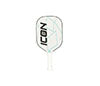 Diadem Icon Mid Weight Pickleball Paddle (White)