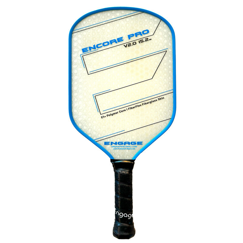 Engage Encore Pro V2.0 15.2 Pickleball Paddle (Blue) Engage YEENC3-BLU-OS