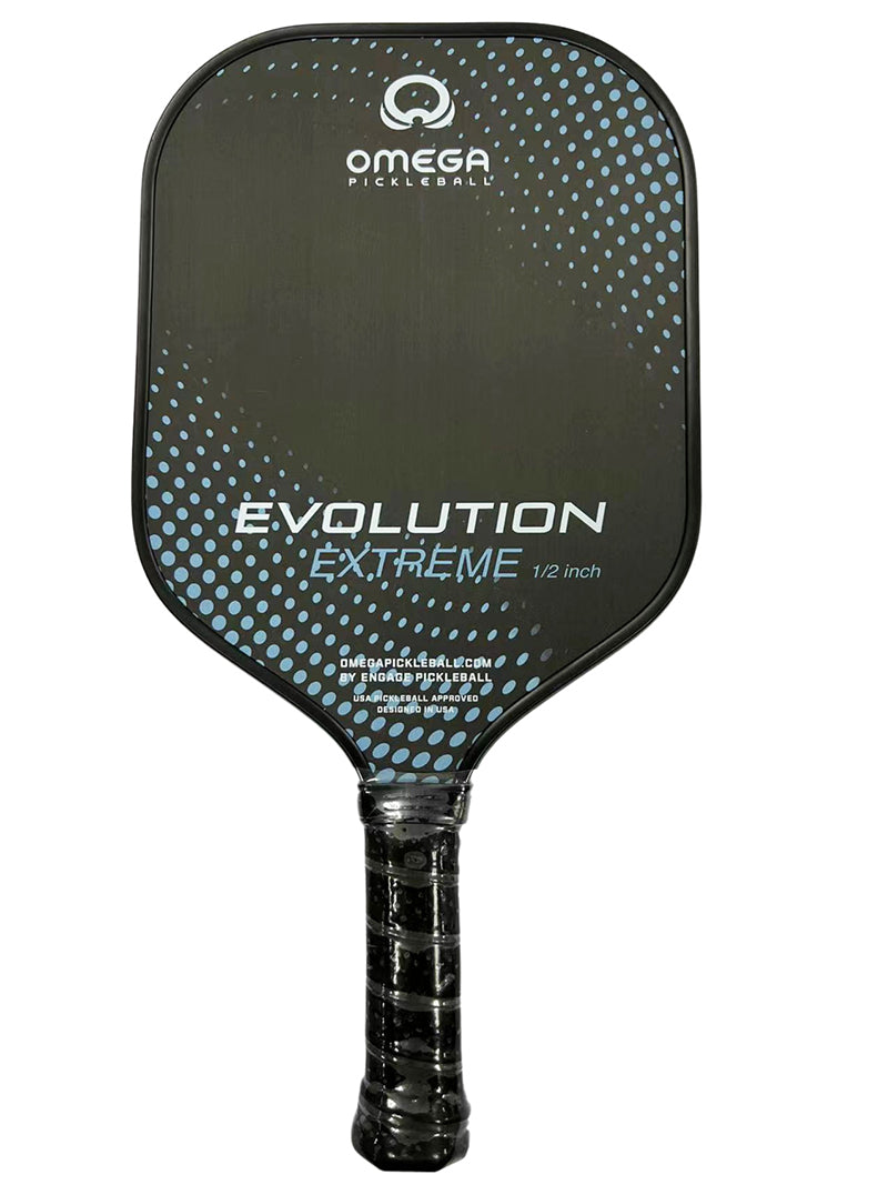 Engage Omega Evolution Extreme Pickleball Paddle 1/2" (13Mm) Engage YEOE2-BLK-OS