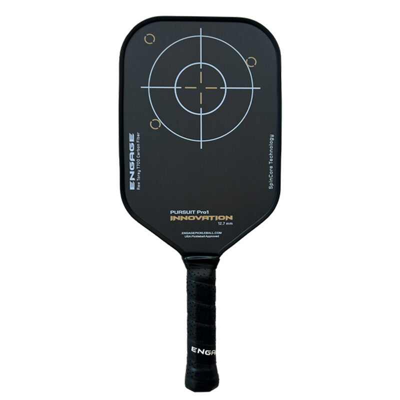 Engage Pursuit Pro1 Innovation 12.7Mm Pickleball Paddle (Arctic Gold) Engage YEPI3-BK/GD-OS