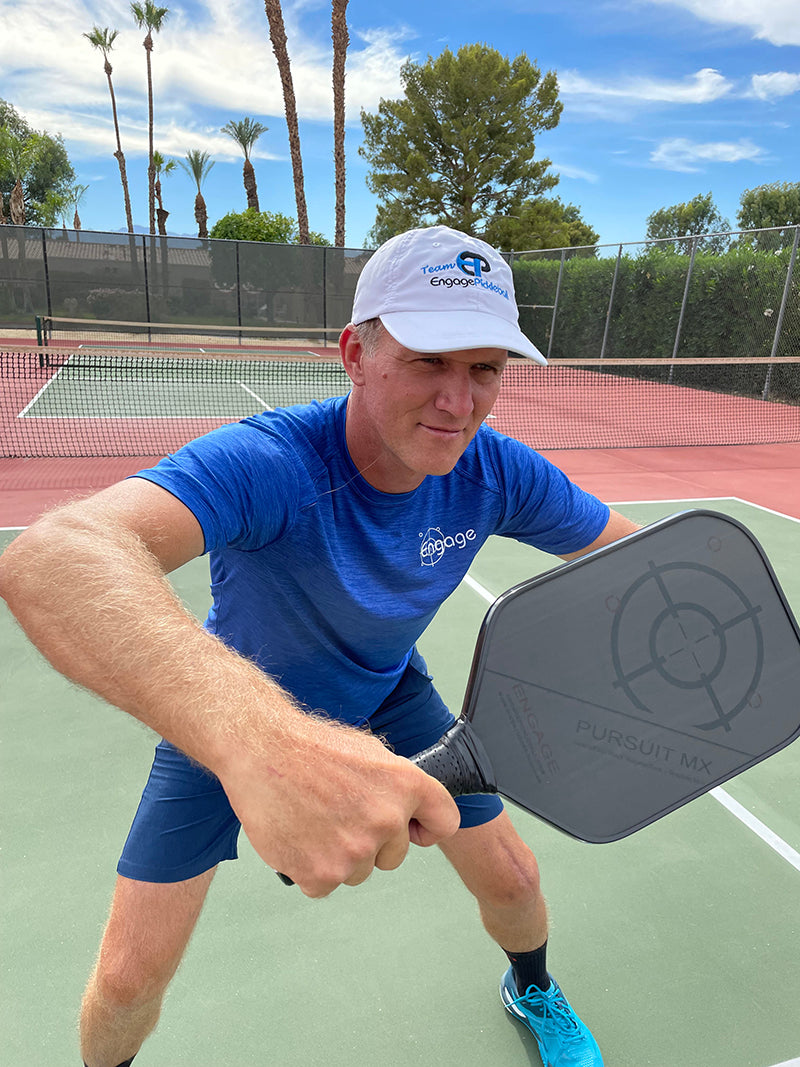 Engage Pursuit Mx Lite Pickleball Paddle (Black) (7.5-7.8Oz) Engage YEPMXL-BLK-OS
